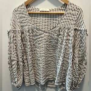 Mustard Seed boho top.